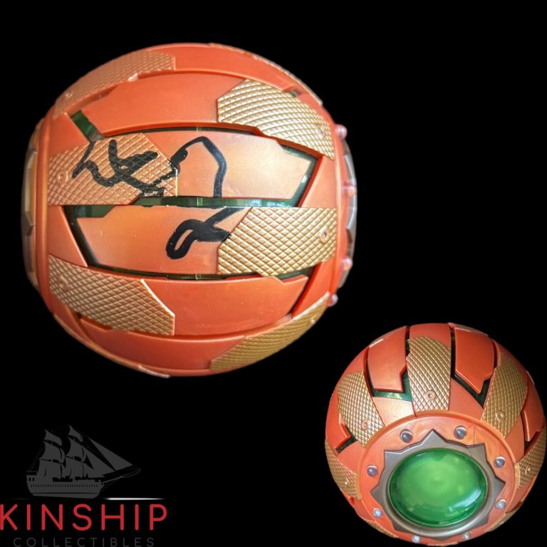 Willem Dafoe signed Green Goblin Pumpkin Bomb Prop JSA COA Spider-Man Auto Z2673