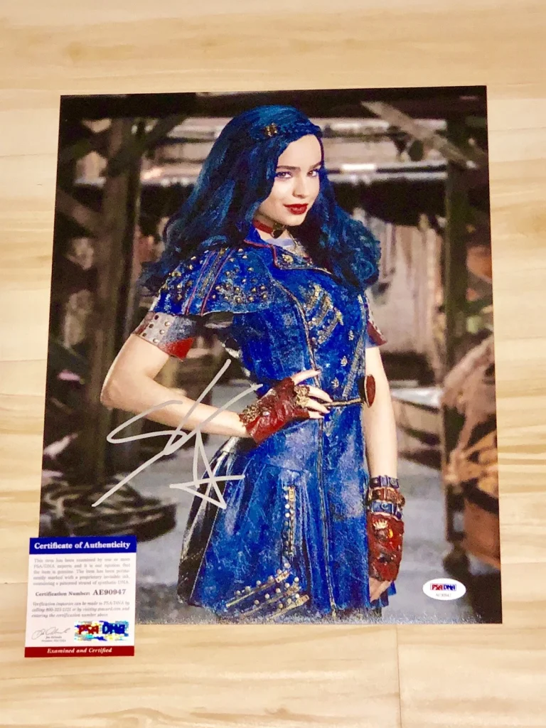 Sofia Carson Hand Signed 11x14 Photo The Descendants POP Star PSA DNA CERT