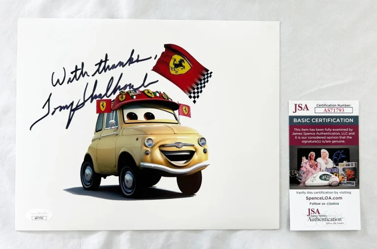 Tony Shalhoub Signed 8x10 Photo Cars JSA COA
