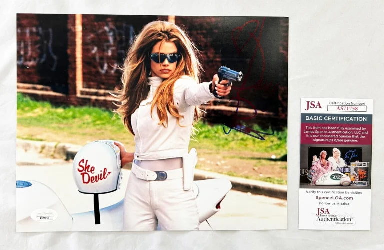 Denise Richards Signed 8x10 Photo JSA 3 COA