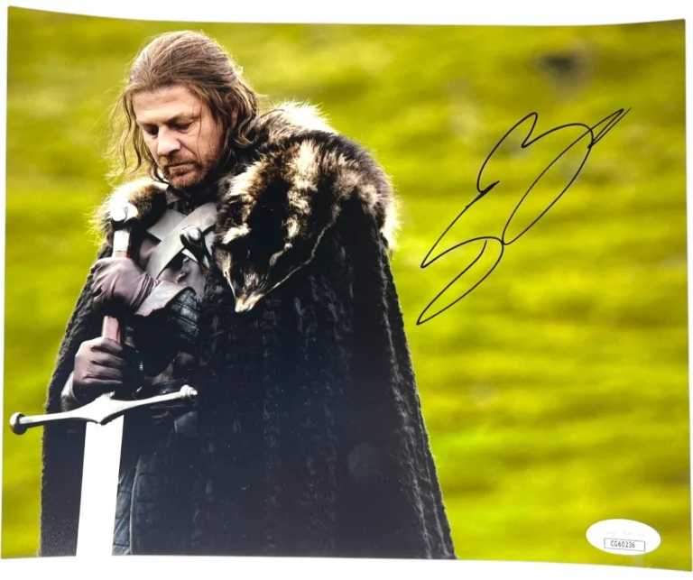 SEAN BEAN SIGNED 8X10 PHOTO GAME OF THRONES NED STARK LORD OF THE RINGS JSA