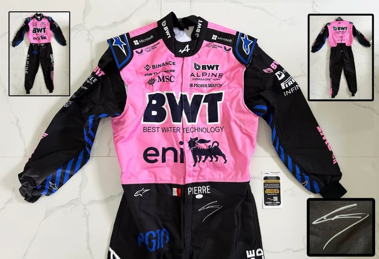 Pierre Gasly Signed Race Suit 2025 Season Alpine Formula 1 F1 JSA COA