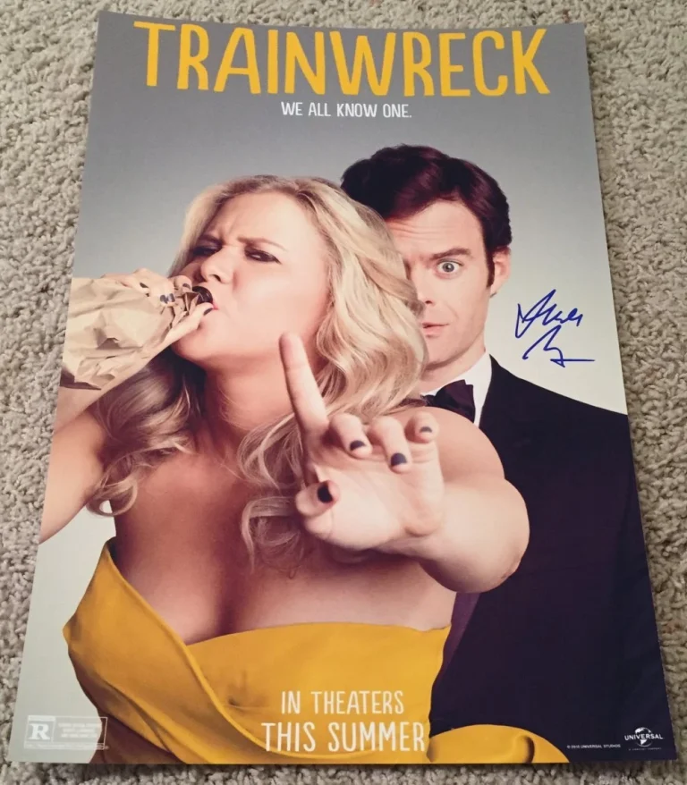 JUDD APATOW SIGNED AUTOGRAPH TRAINWRECK 12x18 PHOTO POSTER w/PROOF