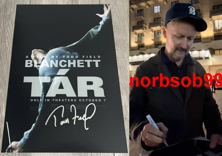 TODD FIELD SIGNED AUTOGRAPH TAR 12x18 PHOTO POSTER w/EXACT PROOF & BECKETT COA