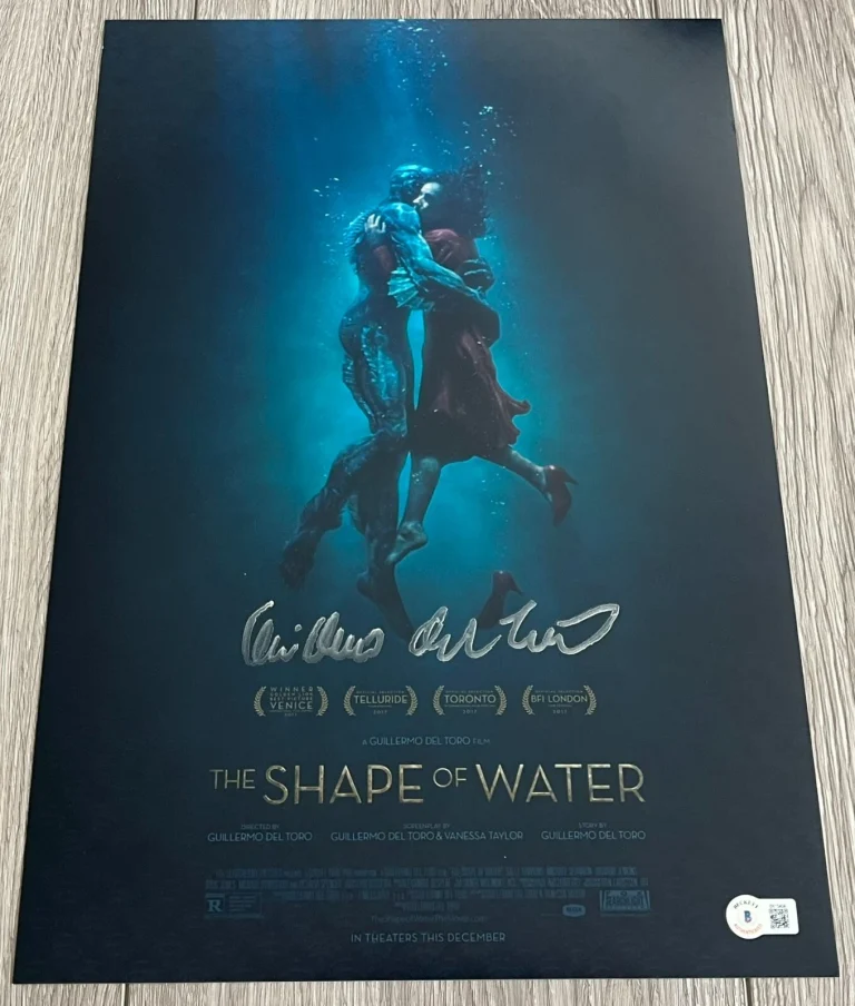 GUILLERMO DEL TORO SIGNED THE SHAPE OF WATER 12x18 PHOTO w/VIDEO PROOF BECKETT