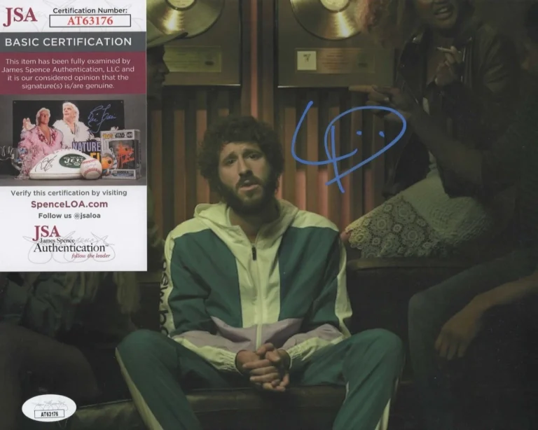 Lil Dicky Signed 8x10 Photo w/ JSA COA #AT63176