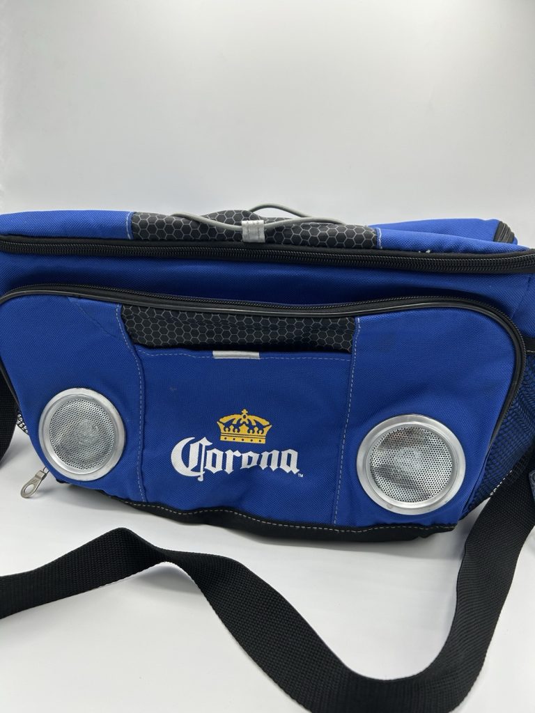 Corona Cooler Bag with removable Audio speakers with Headphone Jack Plug