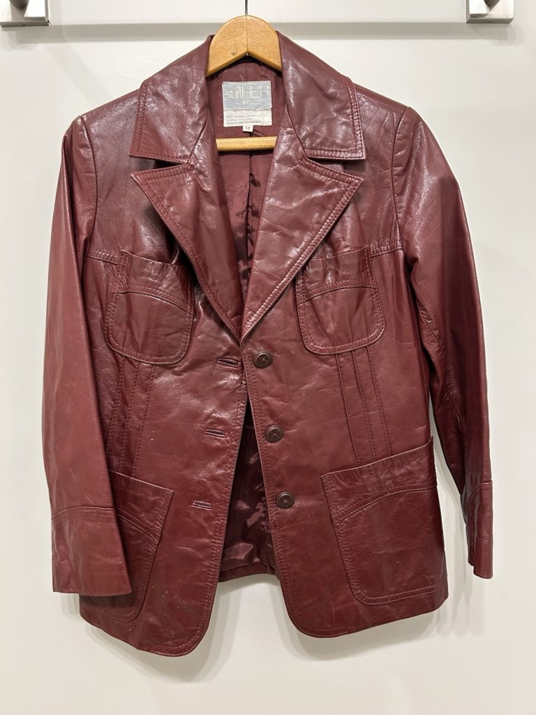 Vintage JCPenny Suither Leather Jacket Women Size 12
