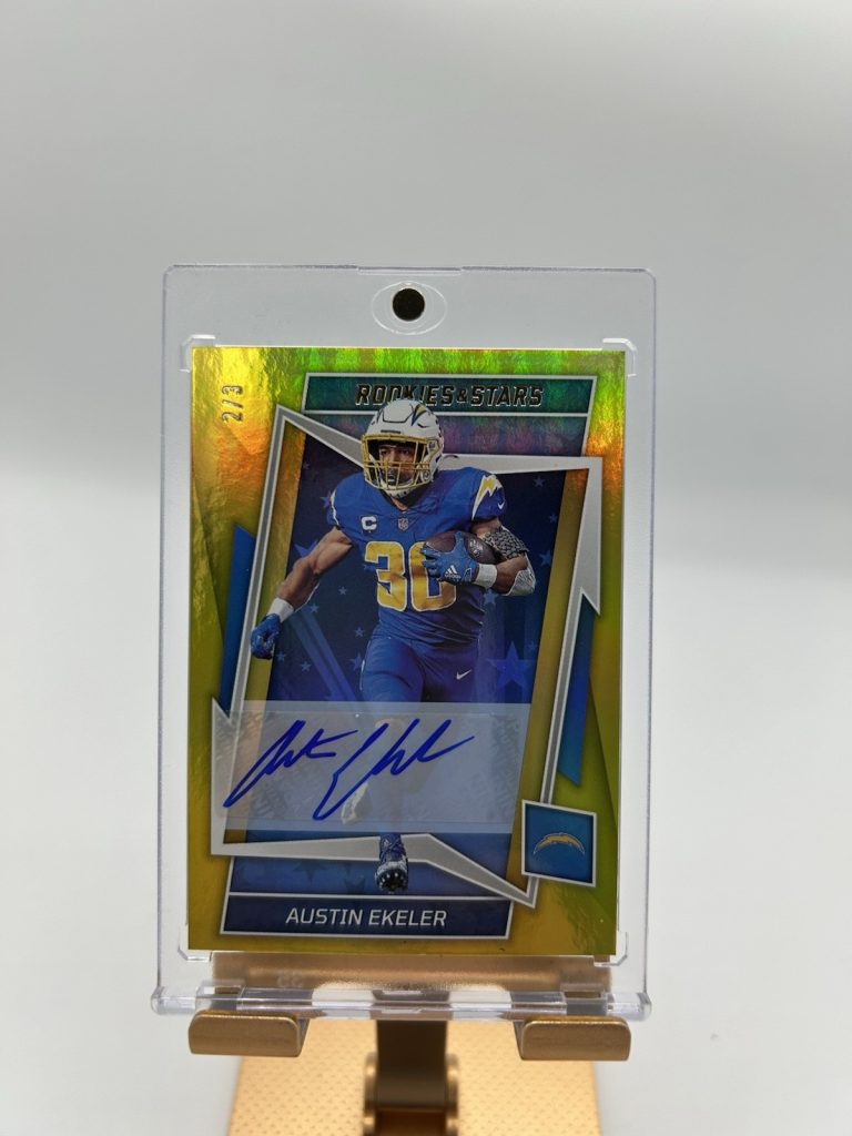 Austin Ekeler 2022 Panini Rookies & Stars Los Angeles Chargers Auto #2/3