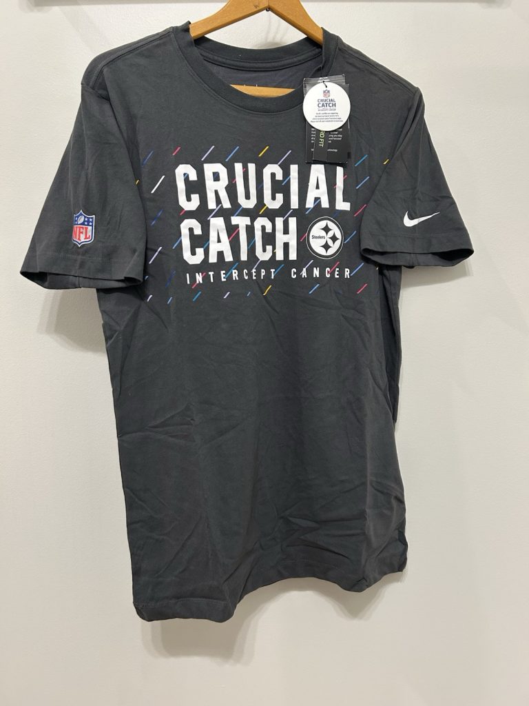2021 Pittsburgh Steelers Crucial Catch Nike Shirt Dri-Fit Mens Small New