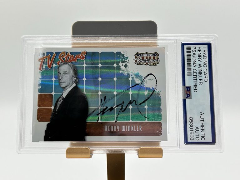 2008 Donruss Americana II TV Stars 51/500 Henry Winkler Autograph #TS-HW PSA/DNA
