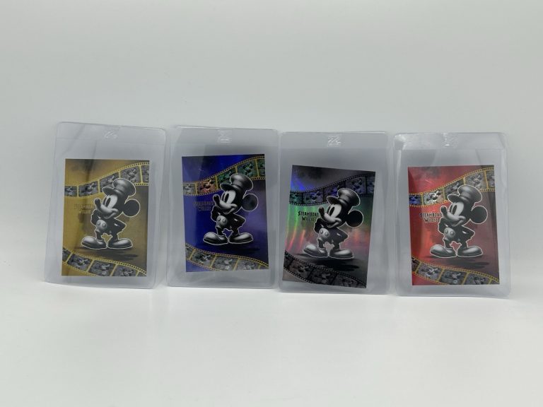 Set Of 4 2024 FORTUNE CHROMIUM STEAM BOAT WILLIE /25 /50 /99 /199
