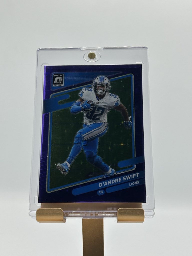 D'ANDRE SWIFT 2021 DONRUSS OPTIC Blue PRIZM LIONS 01/15