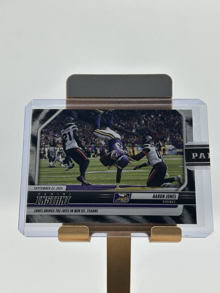 2024-25 Panini Instant NFL #49 Aaron Jones Minnesota Vikings 1/5