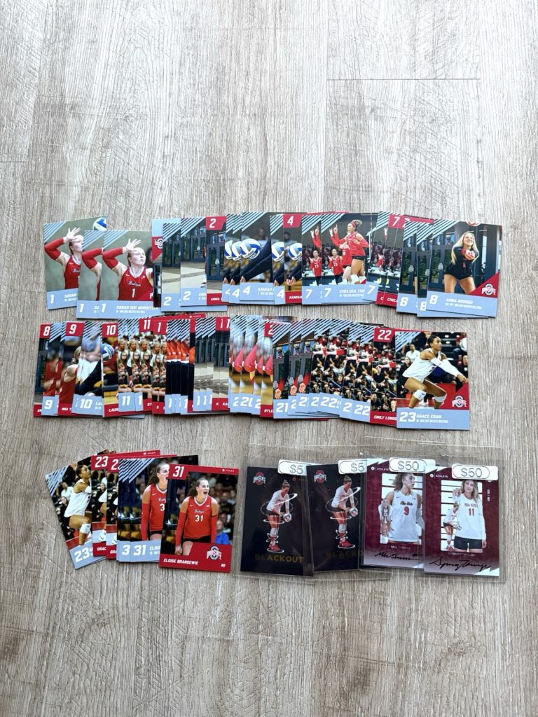 2024 Onit Ohio State Volleyball Massive Multiple Card Lot