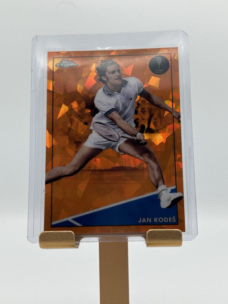 2021 Topps Chrome Sapphire Edition Orange 17/25 Jan Kodes #36 HOF