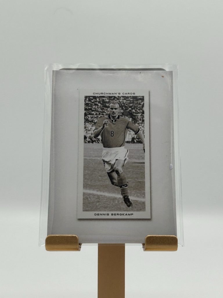 2023 Futera Unique Dennis Bergkamp Churchman’s Cards 9/9 Netherlands