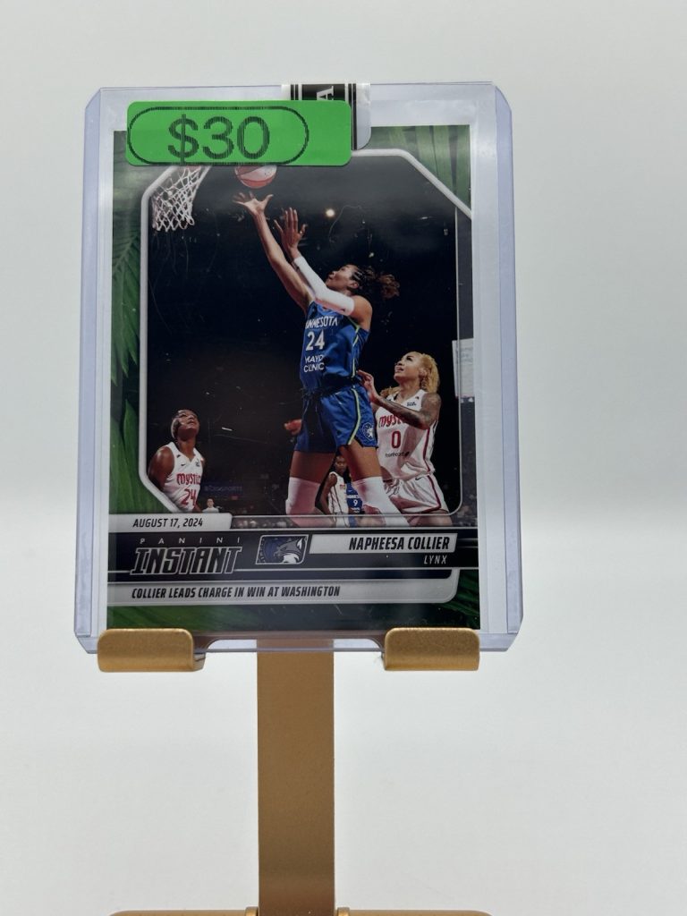 2024 Panini Instant WNBA #168 Napheesa Collier Jungle /25 Minnesota Lynx
