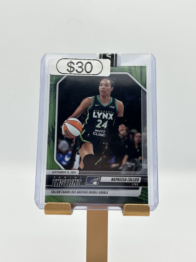 2024 Panini Instant WNBA #214 Napheesa Collier Jungle /25 Minnesota Lynx