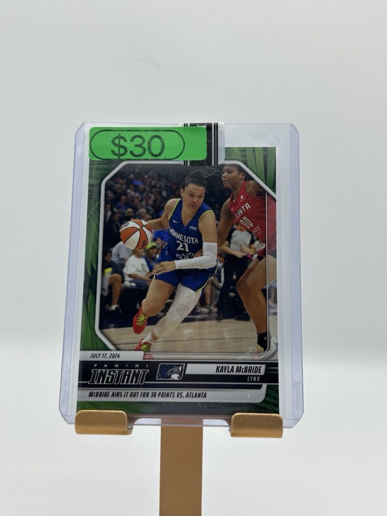 2024 Panini Instant WNBA #156 Kayla McBride Minnesota Lynx Jungle /25