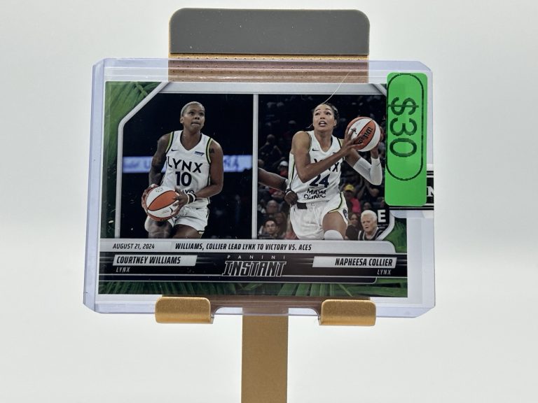 2024 Panini Instant WNBA Courtney Williams Napheesa Collier Minnesota Lynx /25