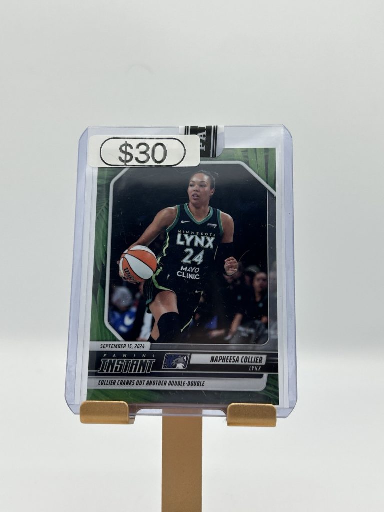 2024 Panini Instant WNBA #214 Napheesa Collier Jungle /25 Minnesota Lynx
