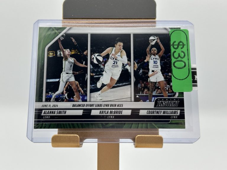 2024 Panini Instant WNBA #61 Courtney Williams Alanna Smith Kayla McBride /25