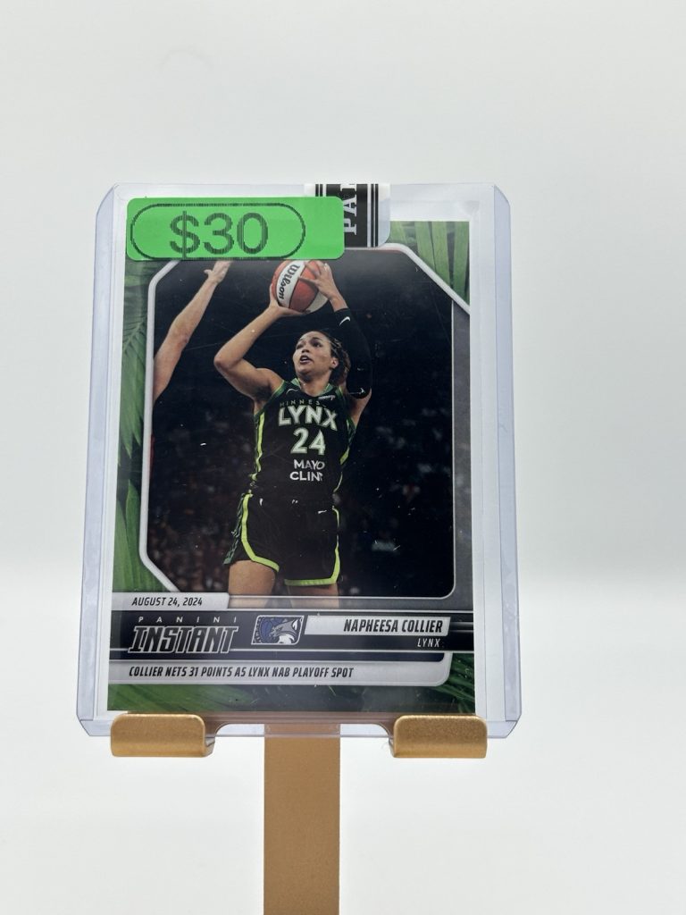 2024 Panini Instant WNBA #179 Napheesa Collier Jungle /25 Minnesota Lynx