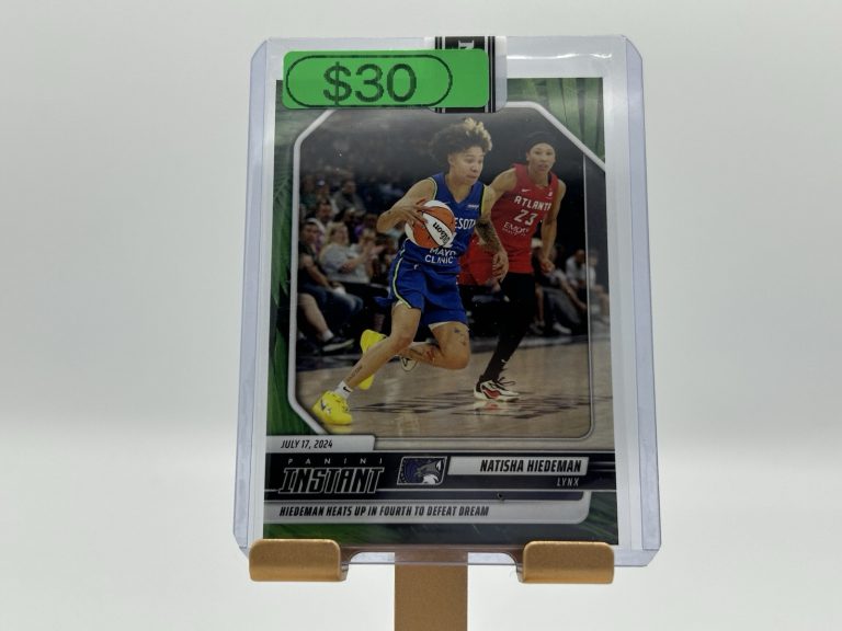 2024 Panini Instant WNBA #157 Jungle /25 Natisha Hiedeman Minnesota Lynx