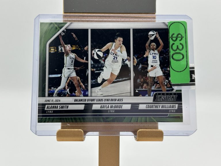2024 Panini Instant WNBA #61 Courtney Williams Alanna Smith Kayla McBride /25