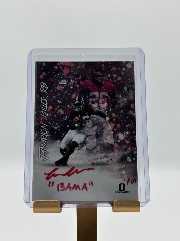 Jamarion Miller 2022 Card Stock-Exchange Autograph And Inscribed 1/10 College