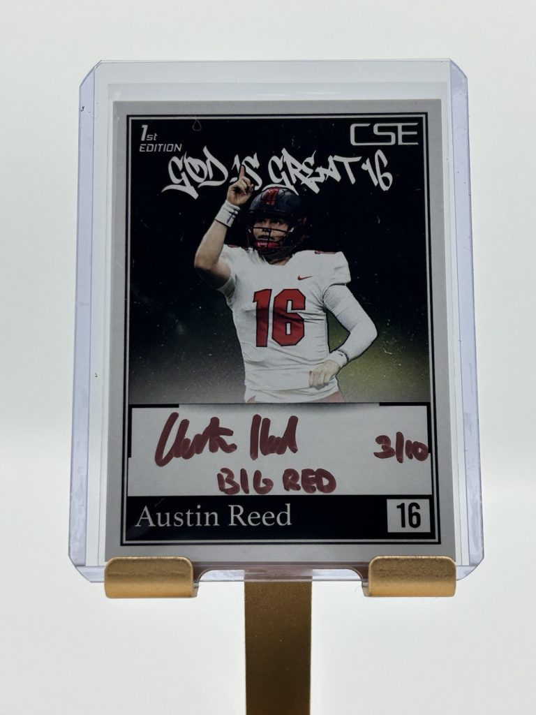 2022 Card Stock-Exchange Austin Reed Autograph And Inscribed Big Red 3/10 Rookie