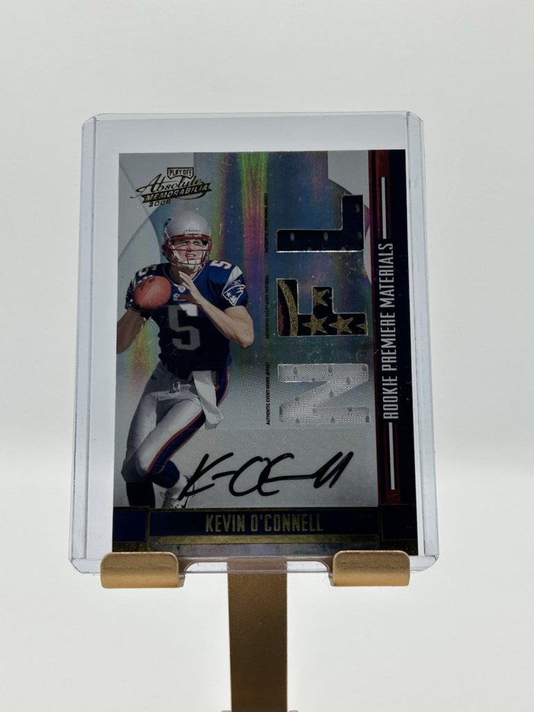 2008 Playoff Contenders Absolute Kevin O'Connell Jersey Ball RC Auto #24/299