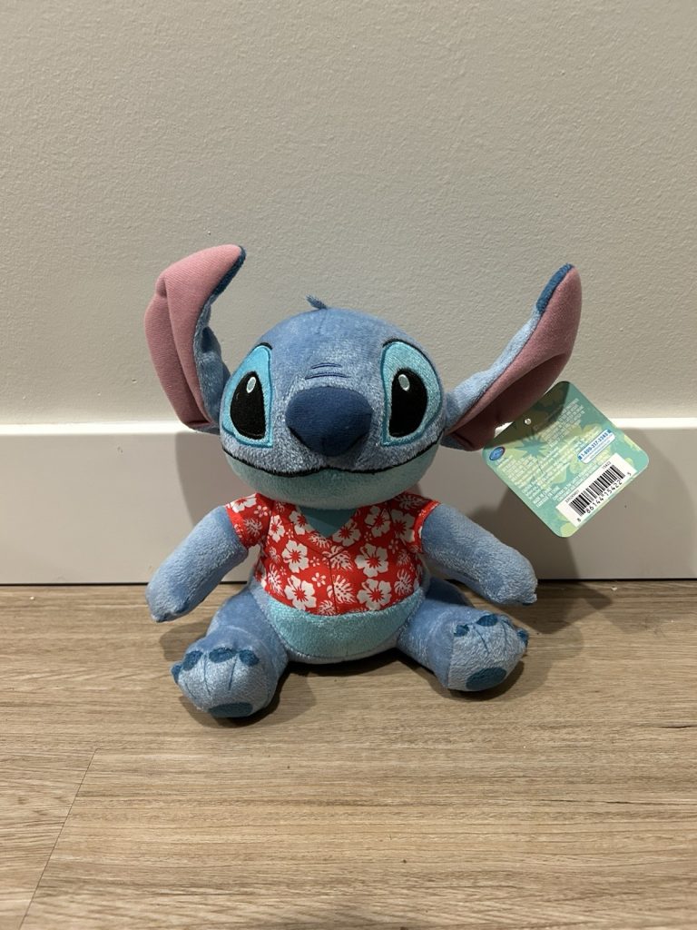 Disney Stitch in Red Hawaiian Shirt Plush Stuffed Animal Decorative Collectible