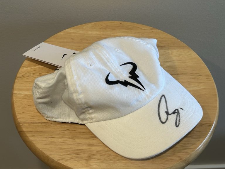 Rafael Nadal Signed New Tennis Hat New JSA Authentication COA Rafa El Matador