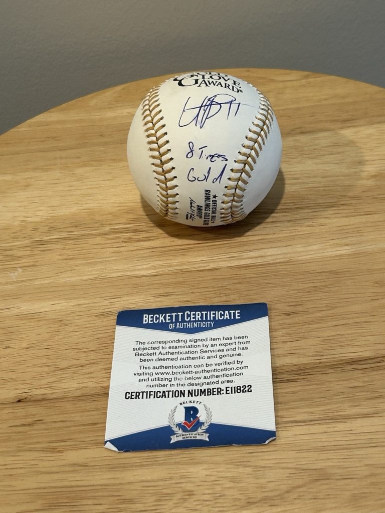 Usain Bolt Signed Baseball Beckett COA Autograph Auto Olympic Runner Gold Medal