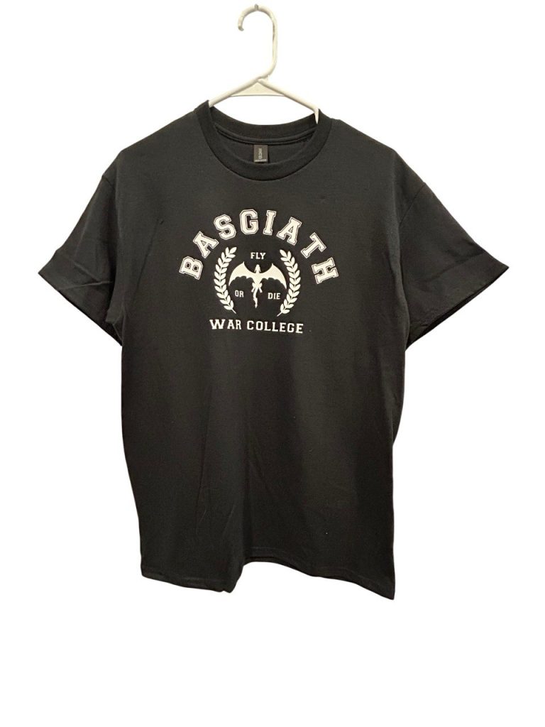 Basgiath War College Shirt Fourth Wing Bookish Fourth Wing Rebecca Yoros 2 Sided