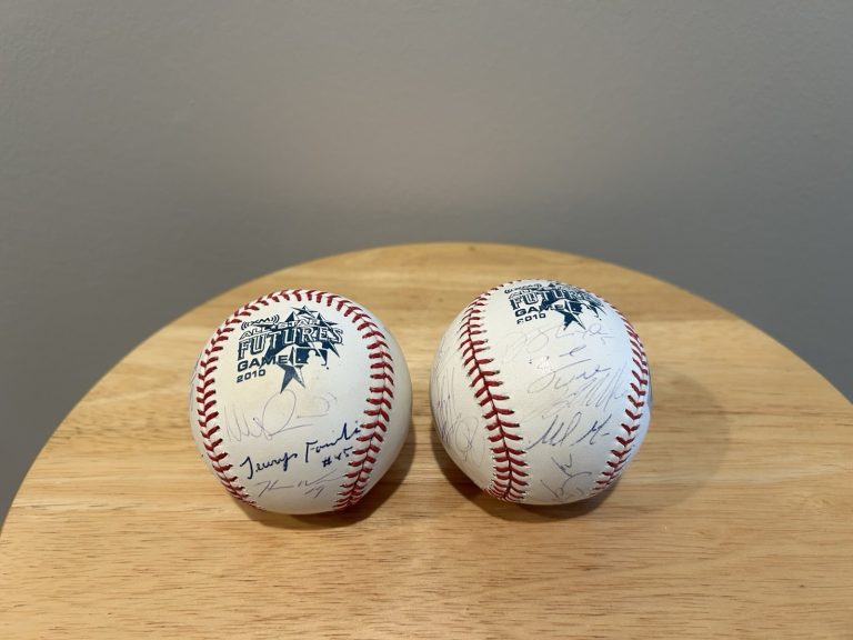 2010 All Star Game Rawlings Baseball Signed Multiple Autographs MLB Authentic