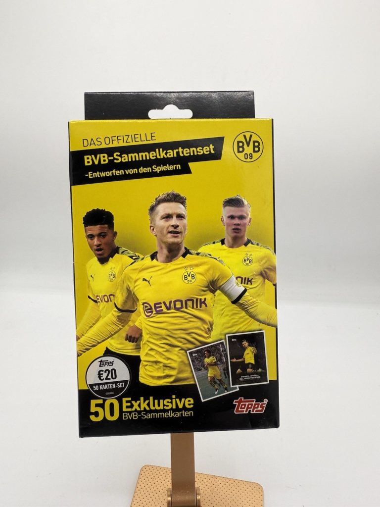 2020 TOPPS BORUSSIA DORTMUND BOX SET 50 CARD SEALED INCLUDES HAALAND ROOKIE CARD