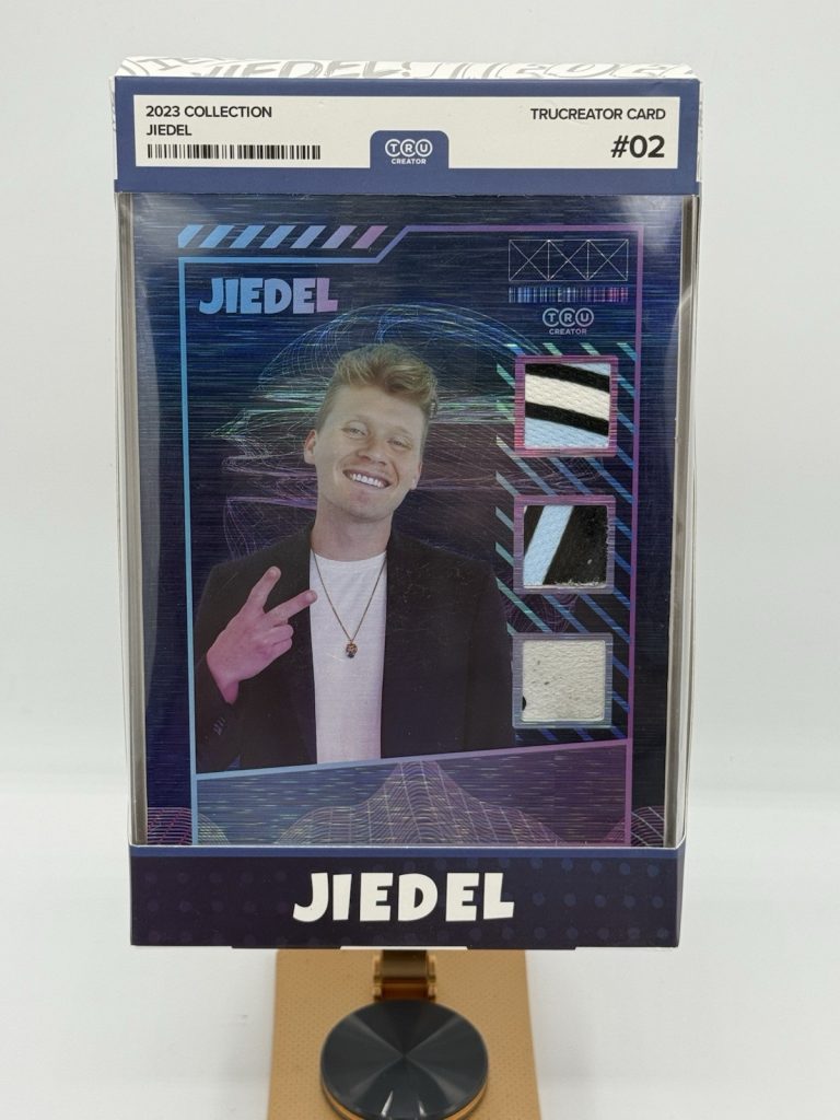 Jiedel Jumbo Relic card 5in x 7in Creator Owned Relic