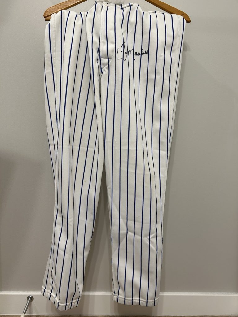 Jim Marshall Signed & Game Used Pants (Jim Marshall LOA) MLB Baseball