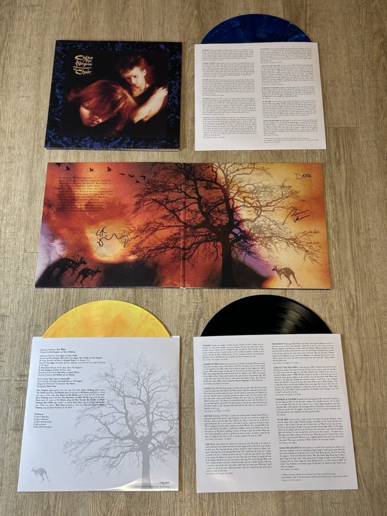 Lot Of 3 The Choir Chase The Kangaroo Signed VINYL LP Alternative Modern Music