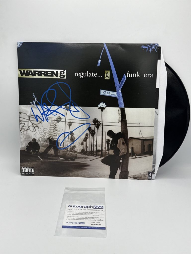 Warren G Signed Autographed Vinyl LP “Regulate... G Funk Era” AutographCOA COA