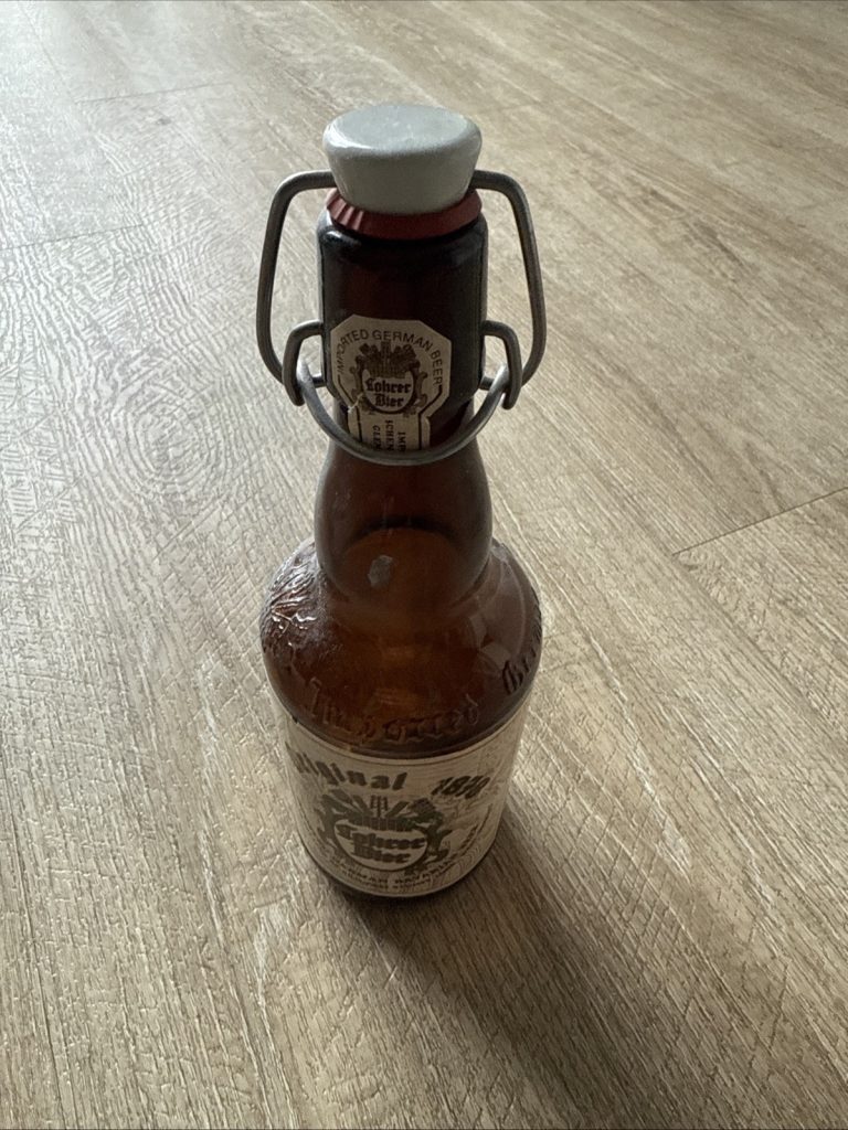 bouteille ultra rare vintage lohrer bier German Bavarian Beer Original 1878