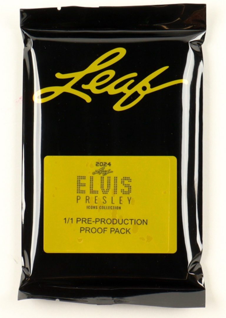 2024 Elvis Presley Leaf Icons 1/1 Pre‑Production Proof Pack