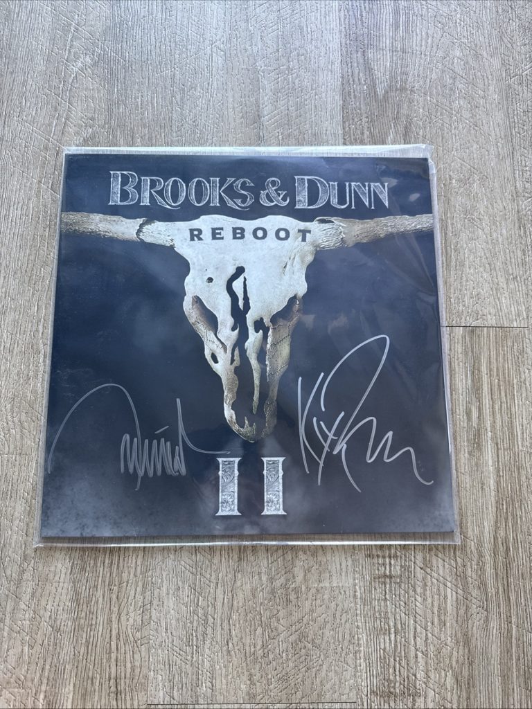 Brooks & Dunn Signed Reboot II Vinyl LP Record Album Autographed
