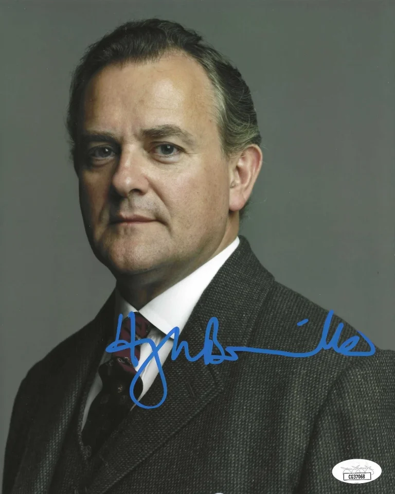 Hugh Bonneville Signed 8x10 Photo w/ JSA COA #CG37068 Downton Abbey