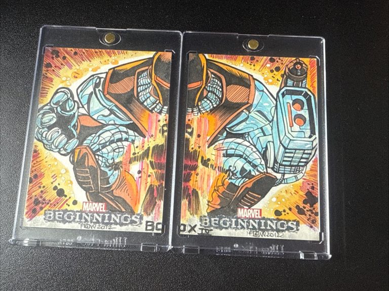 Marvel Beginnings II Sketch Card Set 1/1 Originals Hand-Drawn Upper Deck Rare