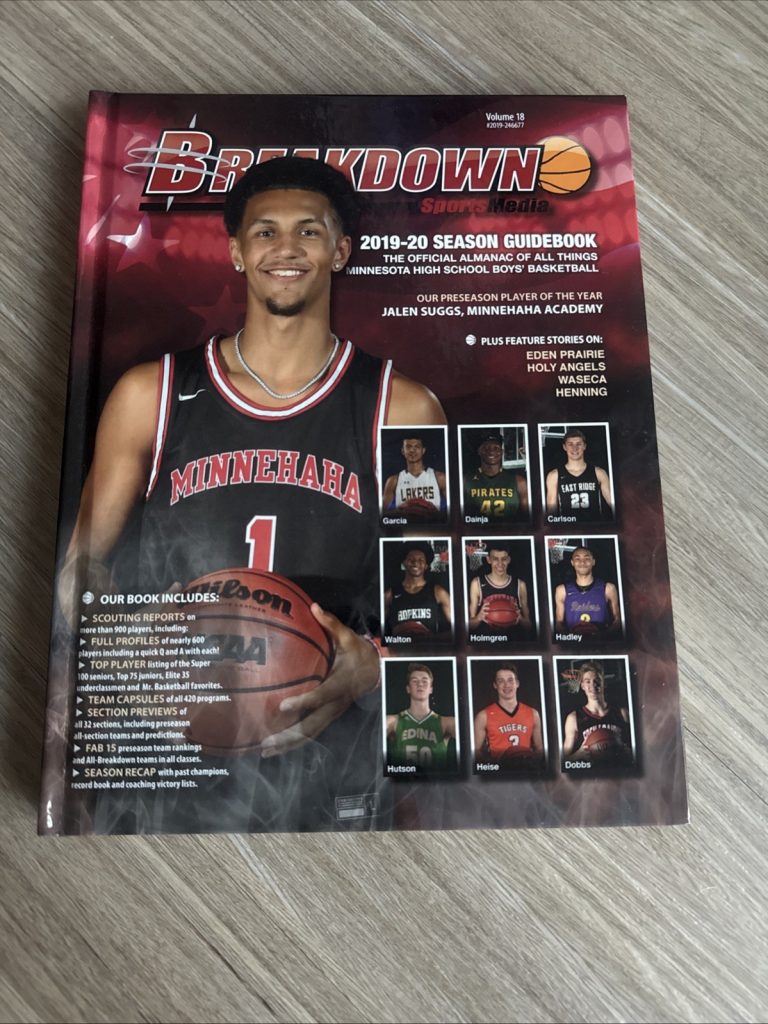 2019-20 Breakdown Boys Basketball Season Guidebook Minnesota Jalen Suggs