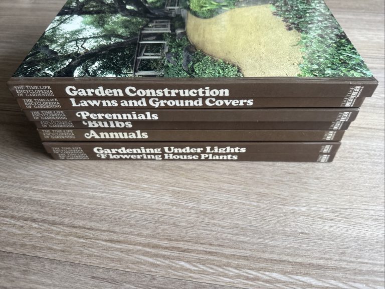Time Life Encyclopedia of Gardening Lot of 7 Books Vintage Hardcovers